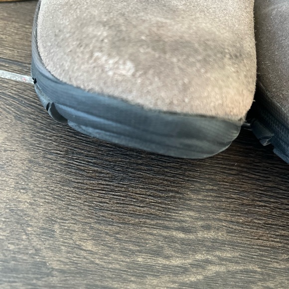 Kalso Earth Shoe Leather Faux Fur Pull On Boots Size 7B Color is Smoke HLF12 - Picture 11 of 15